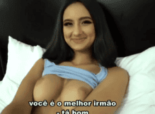 Pono legenda com irmã engando o irmão para fuder com ele