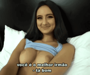 Pono legenda com irmã engando o irmão para fuder com ele