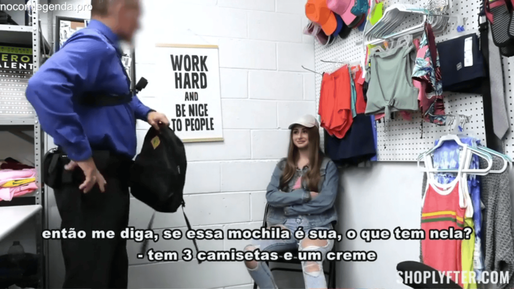 Comendo o cuzinho da ladra novinha no Shoplyfter Legendado deixando ela maluca de tanto tesão.
