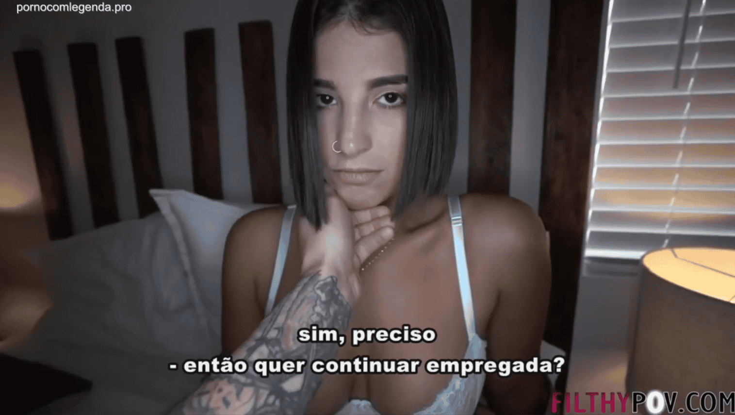 Baba gostosa fudendo com patrão por aumento nesse porno legendado deixando o patrão maluco.