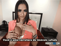 Videos de sexo legendado com corretora de Imóveis safada