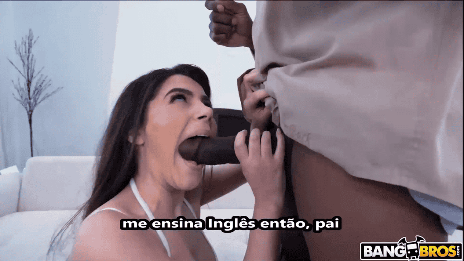 Enteada dando o cuzinho pro padrasto dotado – sexo legendado, onde a gatinha vai a loucura.