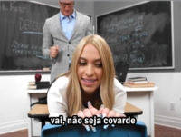 Sexo com professor na detenção – porno com legenda