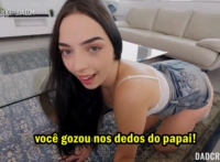 Punindo a enteada que não obedecia – porno com legenda
