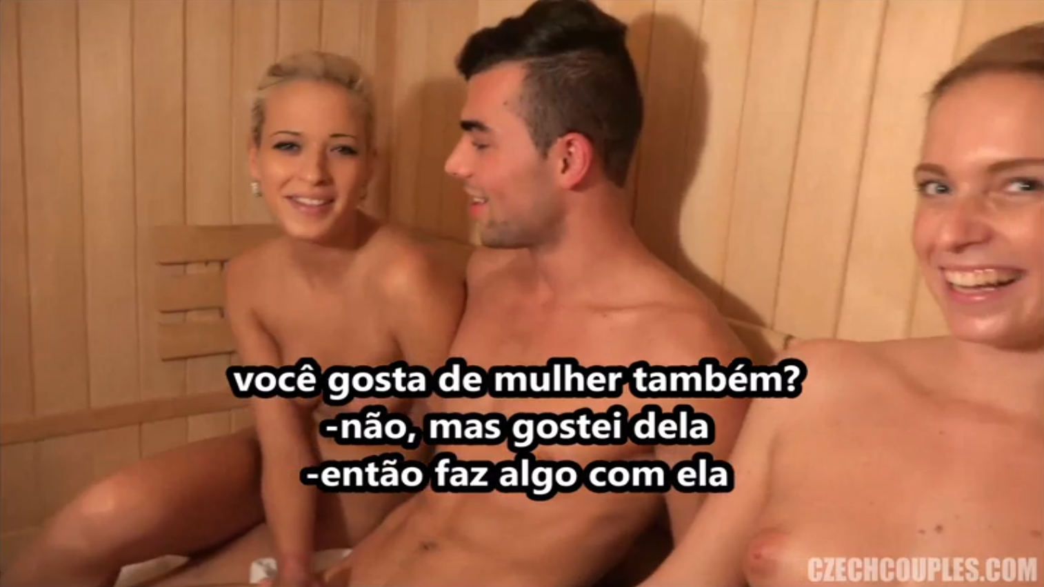Troca de casais na sauna com direito a anal no porn legenda, um sexo safado e com muita putaria.