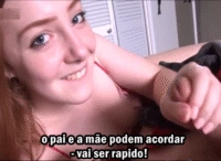 Irmã acordou o irmão para transarem – incesto legendado