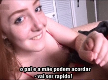 Irmã acordou o irmão para transarem – incesto legendado