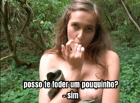 Novinha traindo o namorado no matinho – Pornô com legenda