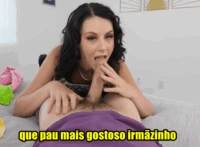 Pornôcomlegenda da irmã recompensando a ajuda do irmão com sexo