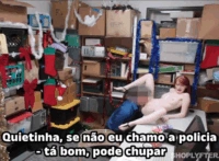 Ruivinha fudendo com segurança para não ser presa – pornô legendado