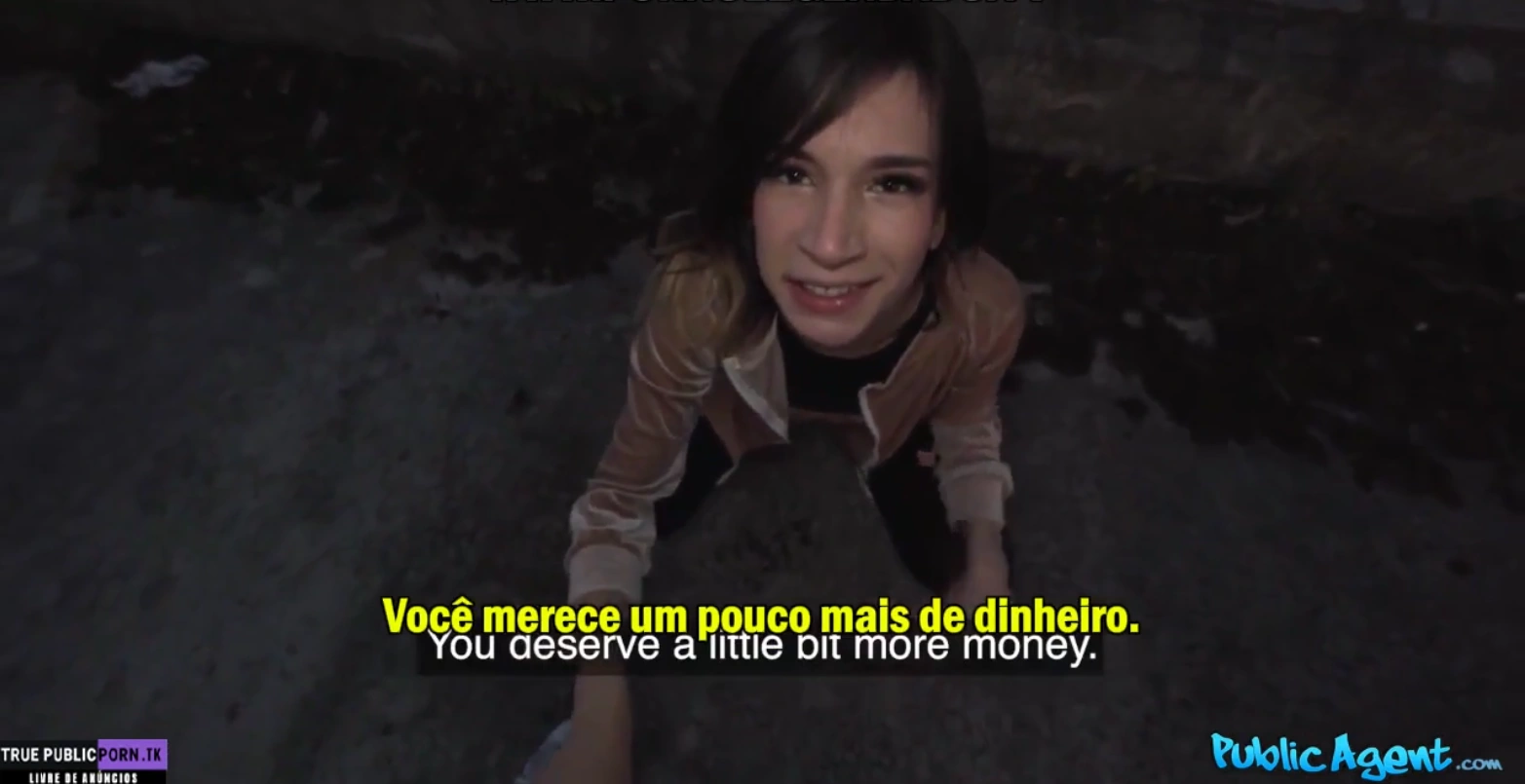 Venezuelana putinha sendo fodida em baixo da ponte nesse public Agent legendado gostoso, Chupando com vontade até o talo.