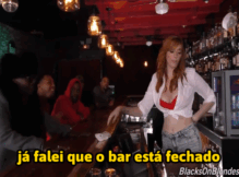 A garçonete fez um GangBang com os clientes – anal legendado