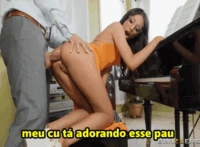Deu o cuzinho pro marido da professora de piano – anal legendado