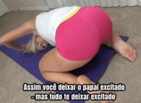 Ficou excitado vendo a enteada praticar yoga – incesto legendado