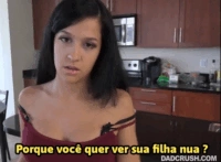 Fudeu com padrasto pra não ir para o internato – incesto legendado