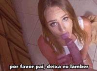 Espionando o padrasto no banheiro – incesto legendado