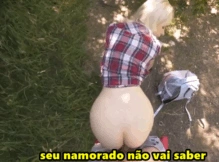 Traindo o namorado com um dotado no meio do mato – public agent legendado