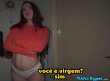 Bailarina virgem fudendo com desconhecido – public agent legendado