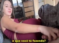Sexo matinal com a irmã safada – incesto legendado