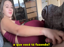 Sexo matinal com a irmã safada – incesto legendado