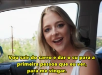 Ninfeta deu o cu pro primeiro cara que viu – anal legendado