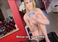 Irmã perdeu no poker e liberou a buceta – incesto legendado