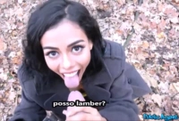Colombiana tarada pediu para mamar – public agent legendado