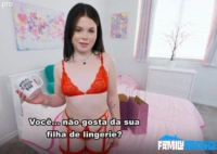 Sambapoorno novinha agradecendo o padrasto – Legendado