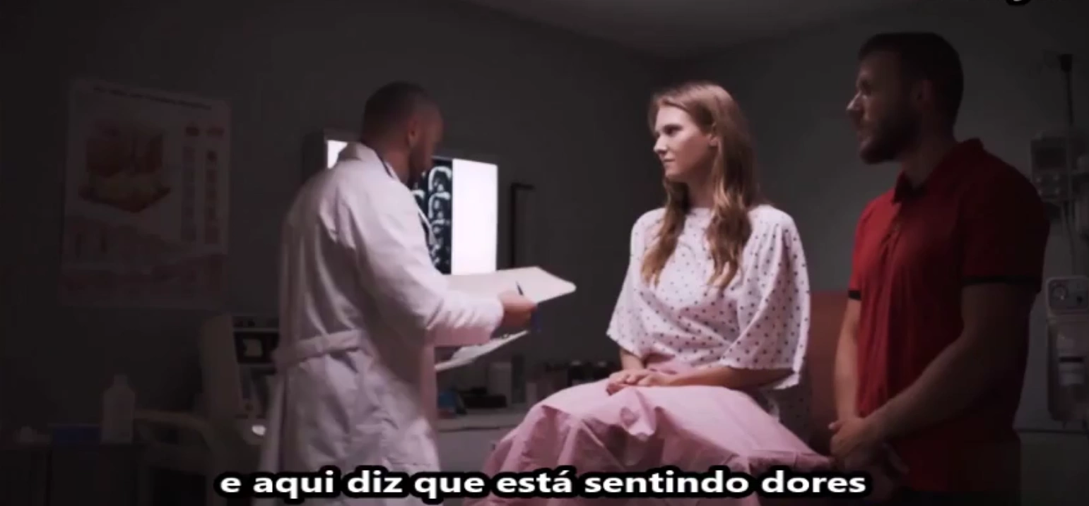 Video Legendado Ginecologista se divertindo com a paciente safada e levando a consulta pro lado da putaria bem sacana.
