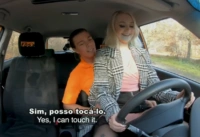 Novinha se divertindo com instrutor da auto escola – Legendado