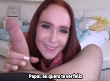 Padrasto traído sendo consolado pela enteada – Incesto legendado