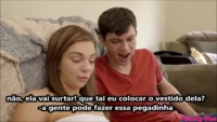 Pais espiam os filhos transando escondidos – Incesto legendado