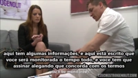 Ruivinha tarada pedindo pica na consulta – Xvideo legendado