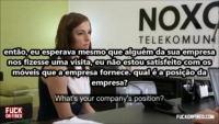 Vendedora de móveis paga o cliente com uma foda para fechar negócio – Pornô Legenda