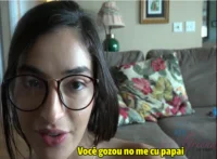 Emily Willis deixando o papai meter no cuzinho – Anal legendado