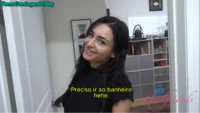 Novinha deixou o coroa gozar dentro – Porn com legenda